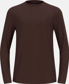Odlo Ascent Merino 200 Funktionsshirt langarm fudge (Herren)