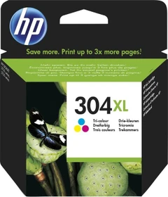 HP Druckkopf mit Tinte 304 XL dreifarbig
