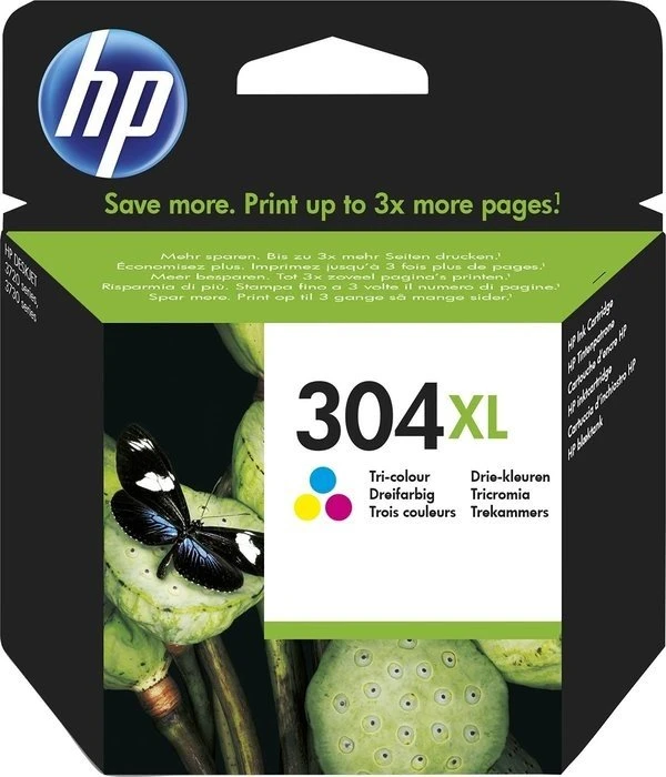 HP Druckkopf mit Tinte 304 XL dreifarbig