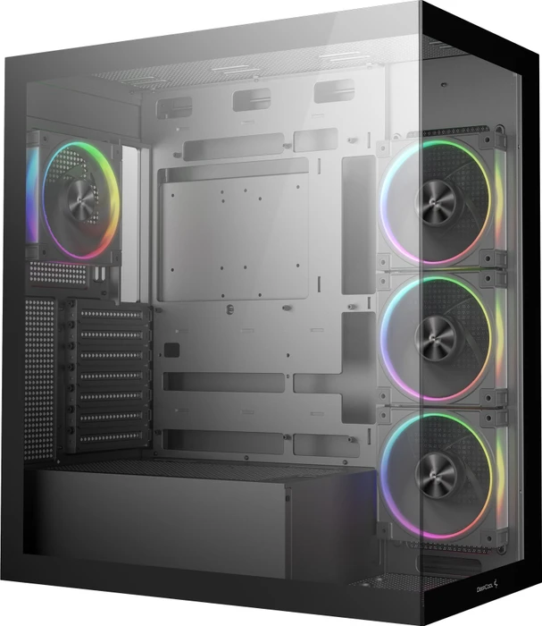 DeepCool CG580 4F V2, schwarz, Glasfenster