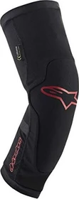 Alpinestars Paragon Plus Knieschoner Protektor schwarz/rot