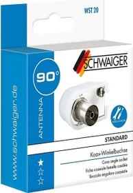 Schwaiger IEC Winkelstecker Set