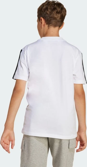 adidas Essentials T-Shirt kurzarm weiß/schwarz (Junior)