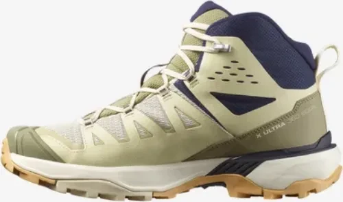 Salomon X Ultra 360 Edge Mid GTX almond milk/aloe/maritime blue (Herren)