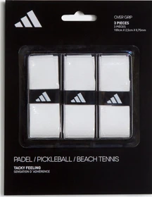 adidas Overgrip-Set Griffband weiß/schwarz, 3 Stück