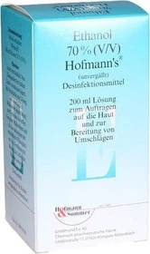 Hofmann & Sommer Ethanol 70% (v/v) Hofmanns Handdesinfektionsmittel, 200ml