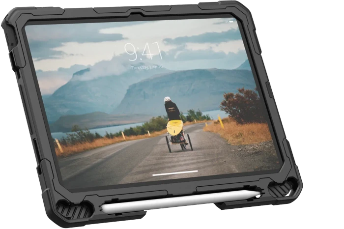 UAG Plasma Series Case für Apple iPad (10.Gen, 2022) 10.9", schwarz, eis