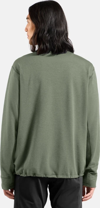 Odlo Essentials Multisport Midlayer Half Zip Funktionsshirt langarm shadow melange (Herren)