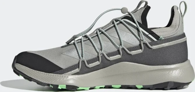 adidas Terrex Voyager 21 Canvas Travel metal grey/silver metallic/beam green (Herren)