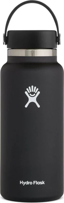 Hydro Flask Wide Mouth Isolierflasche 946ml schwarz