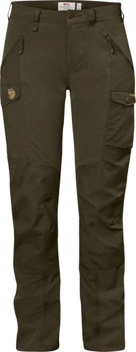 Fjällräven Nikka Curved Hose lang dark olive (Damen)
