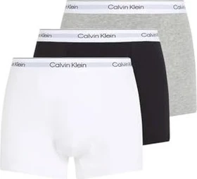 Calvin Klein Abnäher Relaxed Cotton Stretch 3er Boxer Briefs black/white/grey heather (Herren)