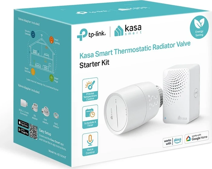 TP-Link Kasa KE100 Kit, Funk-Heizkörperthermostat