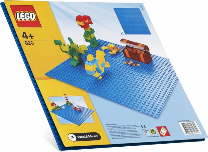 LEGO Steine & Co. - Blaue Bauplatte