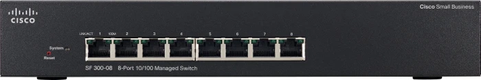 Cisco SF300 Desktop Managed Switch, 8x RJ-45