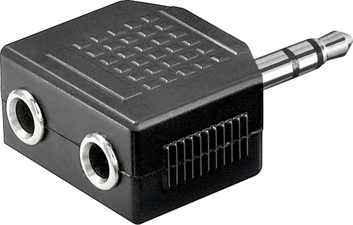 Wentronic Goobay Kopfhörer-Y-Adapter AUX