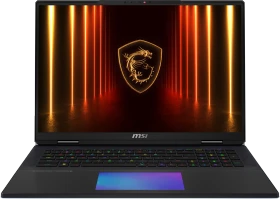 MSI Titan 18 HX AI A2XWJG-656, Laptop, mit 18 Zoll Display, Intel Core Ultra 9,285HX Prozessor, 64 GB RAM, 6 TB SSD, NVIDIA GeForce RTX 5090, Schwarz, Windows