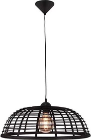 Brilliant Crosstown Pendelleuchte 48cm holz dunkel
