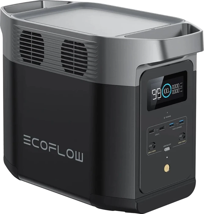 EcoFlow DELTA 2 Power Station Solargenerator, 1024Wh
