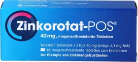 Zinkorotat-Pos Filmtabletten, 20 Stück