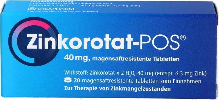 Zinkorotat-Pos Filmtabletten, 20 Stück