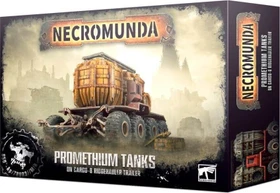 Games Workshop Warhammer Necromunda - Promethium Tanks on Cargo-8 Ridgehauler Trailer