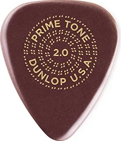 Dunlop Primetone Standard Smooth Pick, 2.0mm, 3-Pack