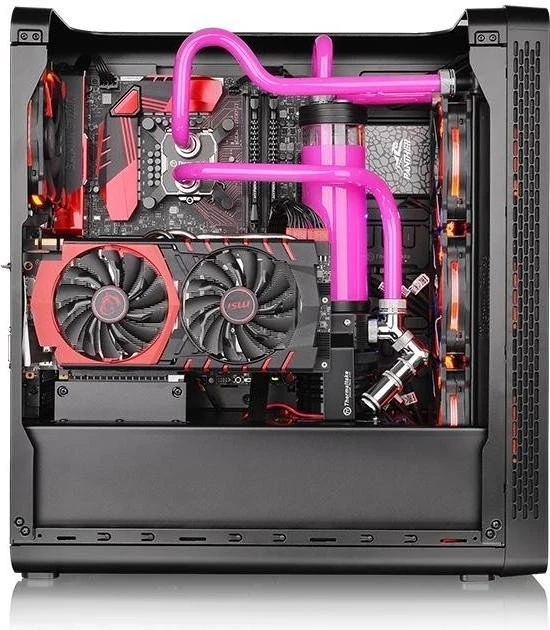 Thermaltake View 27 Gull-Wing schwarz, Acrylfenster