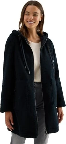 CECIL Teddy mit Kapuze Mantel (Damen)