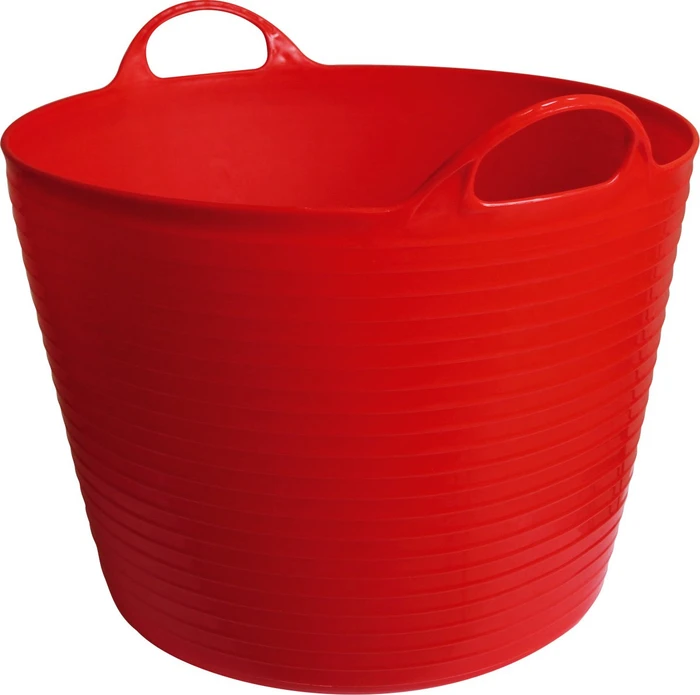 Kerbl Wasser & Futtertrog, 42l, rot