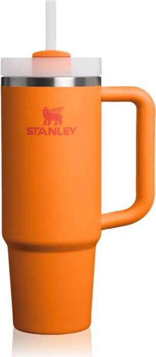 Stanley Quencher H2.0 Flowstate Tumbler Isolierflasche 890ml goldenrod coral