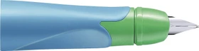 STABILO EASYbirdy Griffstück mit Ersatzfeder Anfänger LH, blau/grün