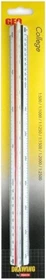 Aristo College Dreikantmaßstab Vermessung 30cm, weiß