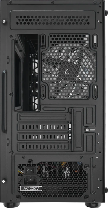 Rampage Vega V2 Black, Glasfenster