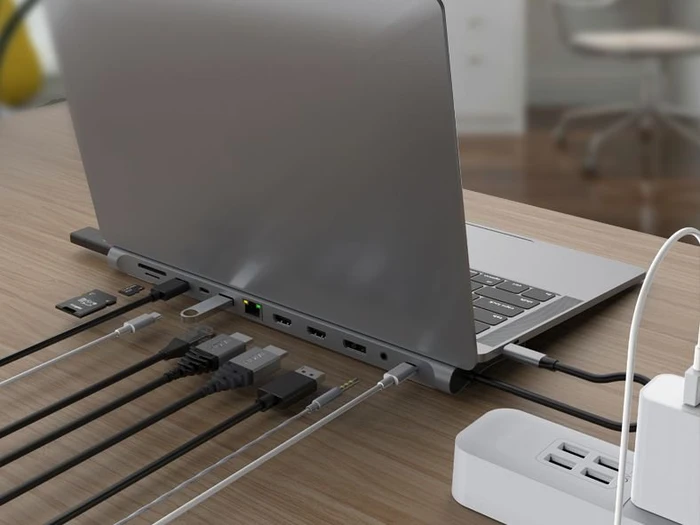 Conceptronic 12-in-1 Dockingstation, USB-C 3.0 [Stecker]