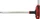 KS Tools T-Griff Innensechskant Schraubendreher, 12x275mm (151.8139)