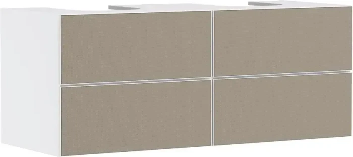 Hansgrohe Xevolos E Waschtischunterschrank 137x55cm, 4 Schubkästen