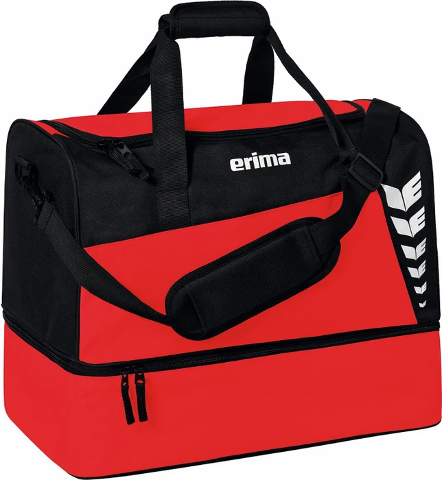 Erima Six Wings Bodenfach S Sporttasche rot/schwarz