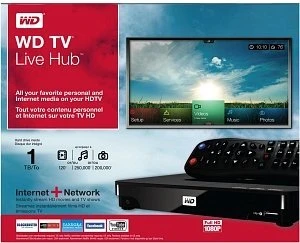Western Digital WD TV Live Hub Media Center 2TB