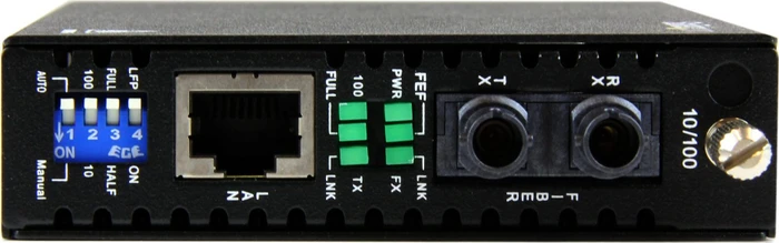 StarTech ET90110ST2, RJ-45, ST-Duplex MM, 2km