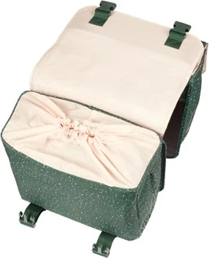 Basil Flair Doppeltasche Gepäcktasche grün