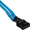 Corsair Frontpanel Verlängerung 30cm, sleeved, blau Vorschaubild