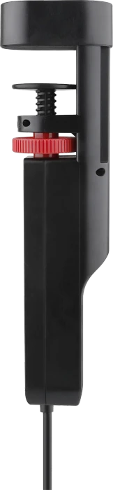 Olympia IOIO SL 3000 Steckdosenleiste mit integrierter Tischhalterung, 3-fach, 1x USB-C/2x USB-A, 1.5m, schwarz/rot