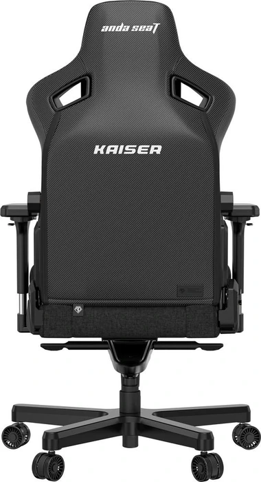 Anda Seat Kaiser 3 Premium L Gamingstuhl, Carbon Black, Stoff schwarz