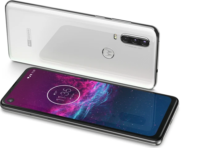 Motorola One Action Single-SIM pearl white