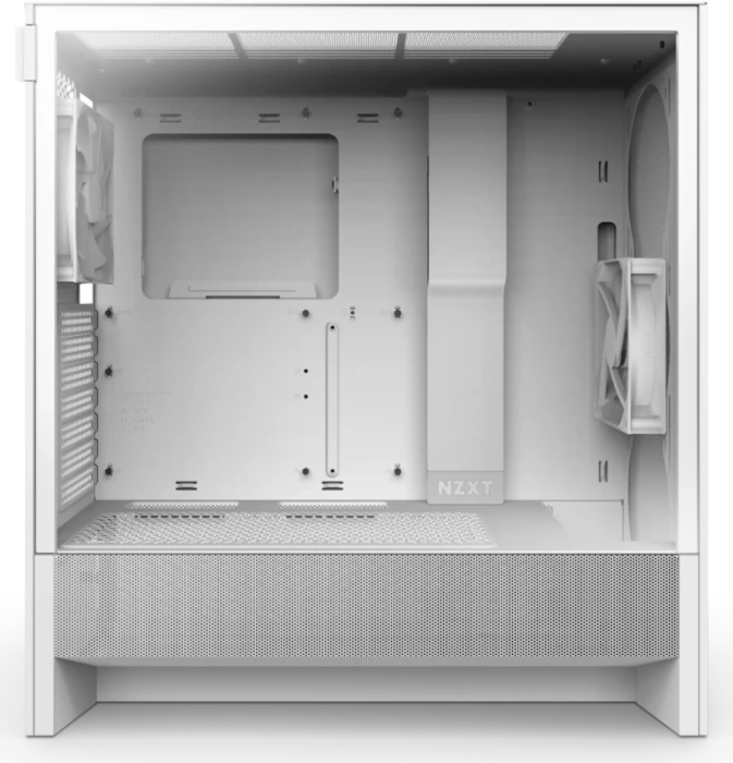 NZXT H5 Flow (2024), weiß, Glasfenster