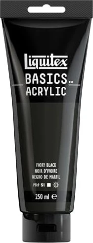Liquitex Basics Acrylic ivory black, 250ml