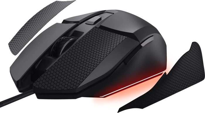 Trust Gaming GXT 121 Felox+ Illuminated Gaming Mouse schwarz, USB