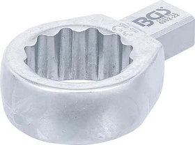 BGS technic Einsteck-Ringschlüssel 9x12mm, 22mm