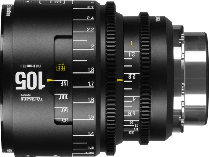 7artisans Infinte 105mm T2.1 Full Frame Cine für PL schwarz